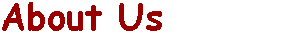 About Us
